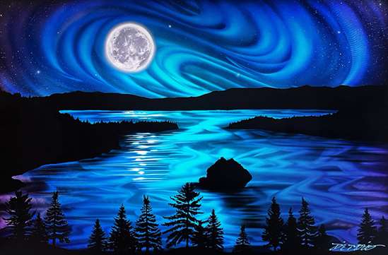 Epic Tahoe Nights 18x24 - CD1663