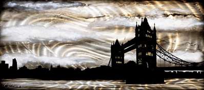 Chris DeRubeisArt titleChris-Derubeis-London-At-Night-Original 12X36