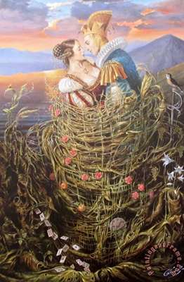 Michael ChevalArt titleBasket of Love 24x36