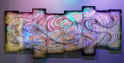 Chris DeRubeisArt title8 Panel Creation 44x102