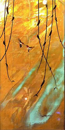 Patrick GuytonArt titleGuyton Pure Copper Rendevous 40x20