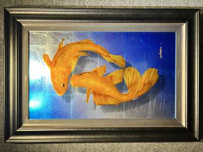 Patrick GuytonArt titleDon't Be Koi 18x30