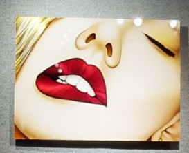 Chris DeRubeisArt titleVegas Lips 30x40