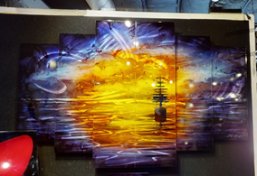 5 Panel Pirates Cove Panel 44x72