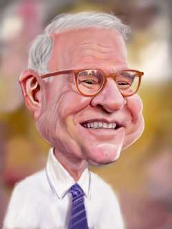 Kevin NealonArt titleSteve Martin 53X40