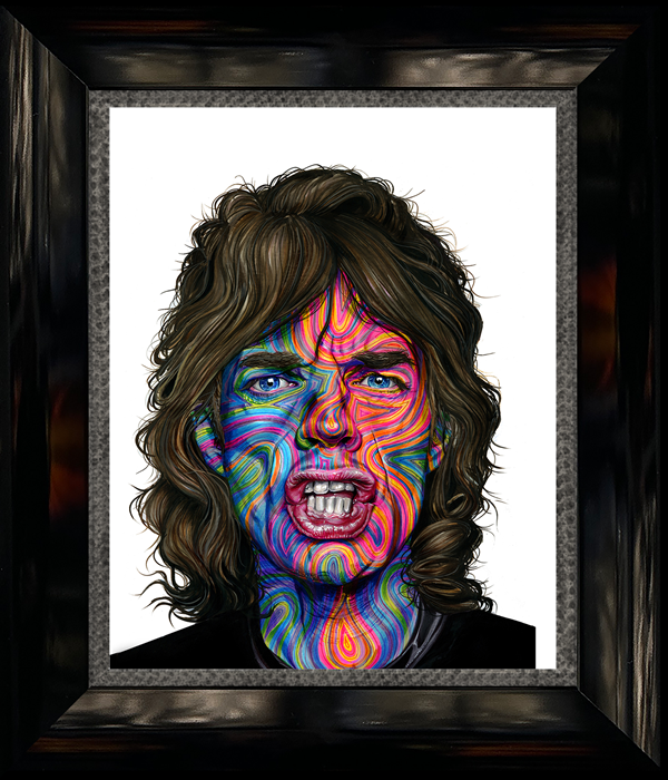 Joshua RomanArt titleMick Jagger 20X16 <or> 28X24F