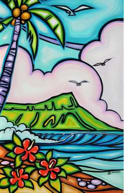 Diamond Head 24X12 