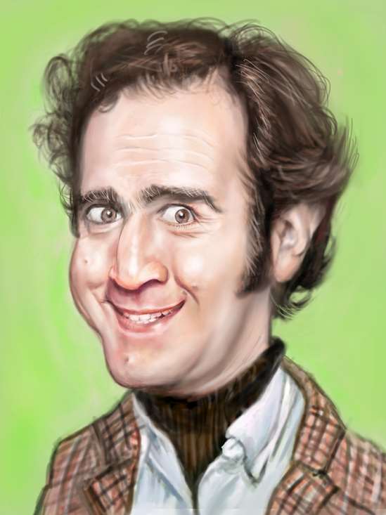 Kevin NealonArt titleAndy Kaufman 40x30 Trial Proof