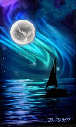 Moon Sail 12x20 DeRubeis 