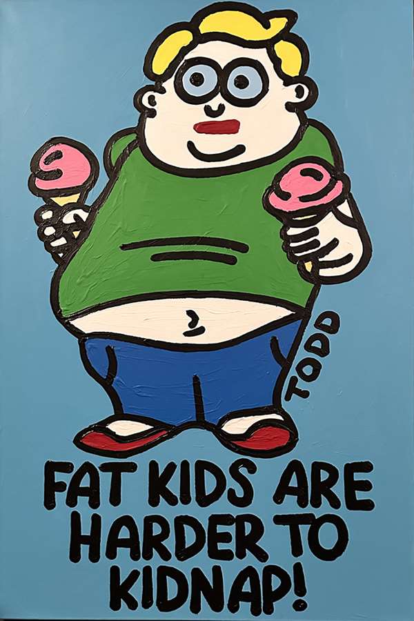 ToddArt titleFat Kids 15X10